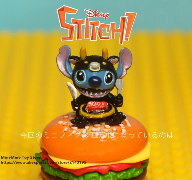 

DISNEY Lilo & Stitch 2 style 2cm Action Figure Posture Anime Decoration Collection Figurine Toy model for children gift
