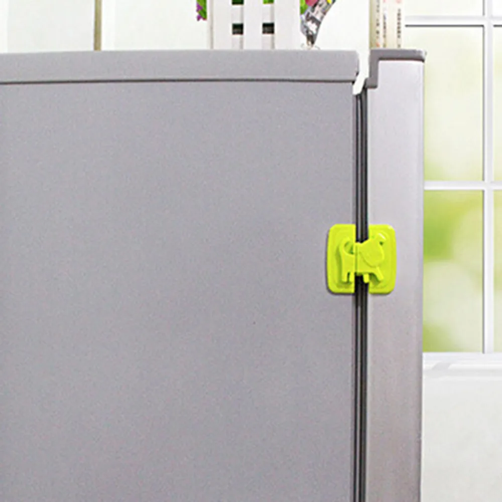 Магнитные защелки для шкафа безопасности детей Защёлки ремни мультфильм дверь холодильника холодильник ящик детей замка безопасности защиты