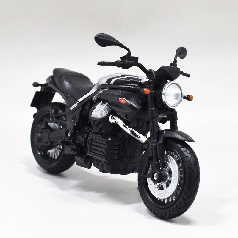 1:18 Welly Moto Guzzi Griso 1200 8 V SE мотоцикл модель велосипеда игрушка черный серебристый