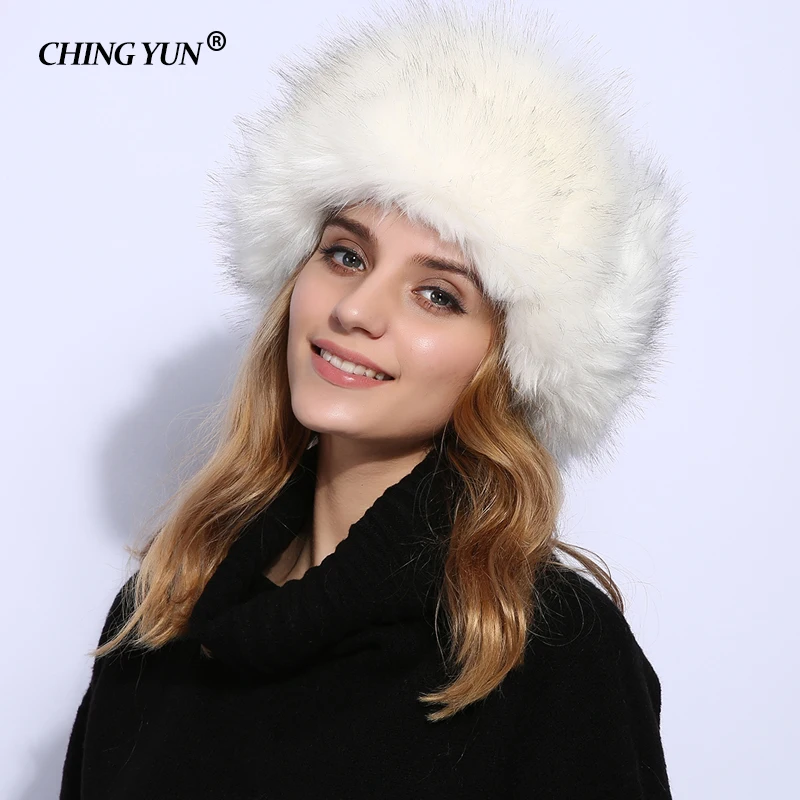 2019 Новый Шапки Ушанки Женская Зимняя Шапка Меховая Шляпа Женские Горячая Мода