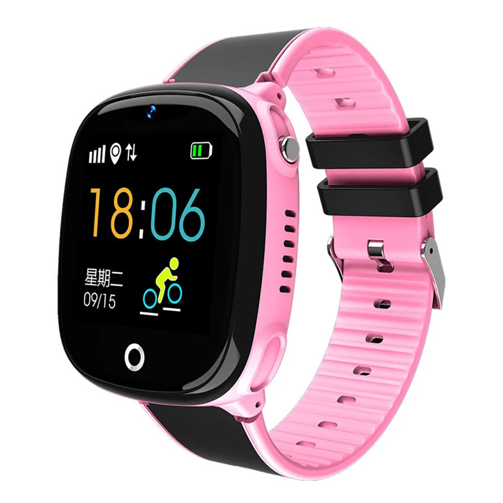 

Anti Lost LED Child GPS Tracker SOS Smart Monitoring Positioning Phone Kids GPS Baby Watch Compatible IOS & Android