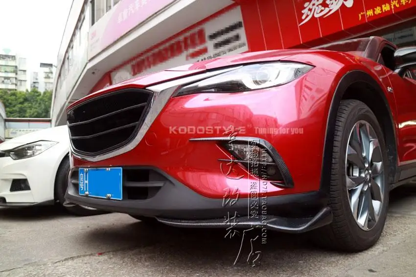 Подходит для mazda cx-4 углеродное волокно Гриль Решетки