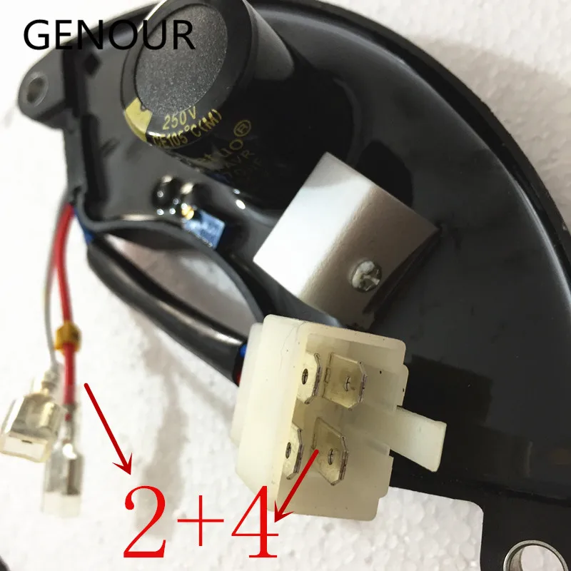 Лихуа 5KW AVR для однофазный запасные для бензинового генератора автозапчасти Напряжение регулятор 250V 470 мкФ TT09-4C