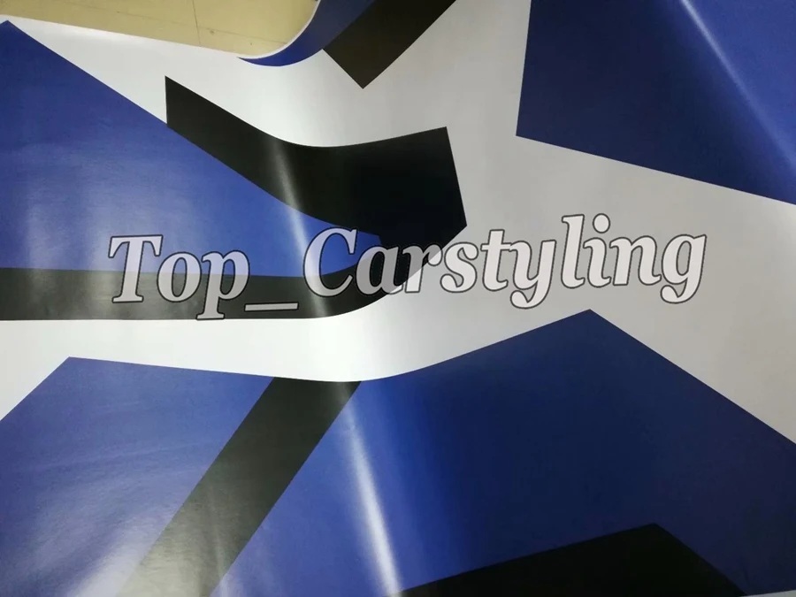 blue large pixel camo vinyl car wrapping film foil covering  (3)