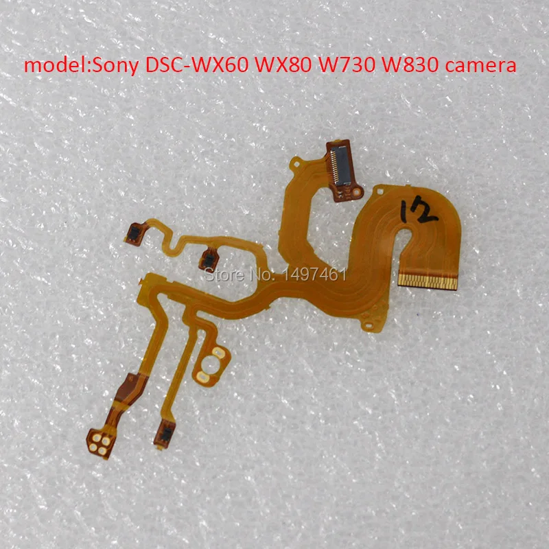 

Base main flex cable with Optocoupler socket parts for Sony DSC-W730 W730 W830 WX60 WX80 camera