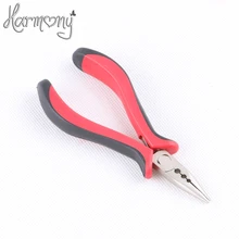 1 шт. 3 отверстия прямой наконечник с зубов волосы Клещи для микроринг prebonded наращивание волос Инструменты