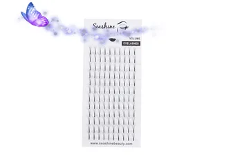 

Seashine Russia Volume Lashes Long Stem Natural Long Hand Made Gule Bonded Premade Volume Lashes Fans Eyelashes Extension