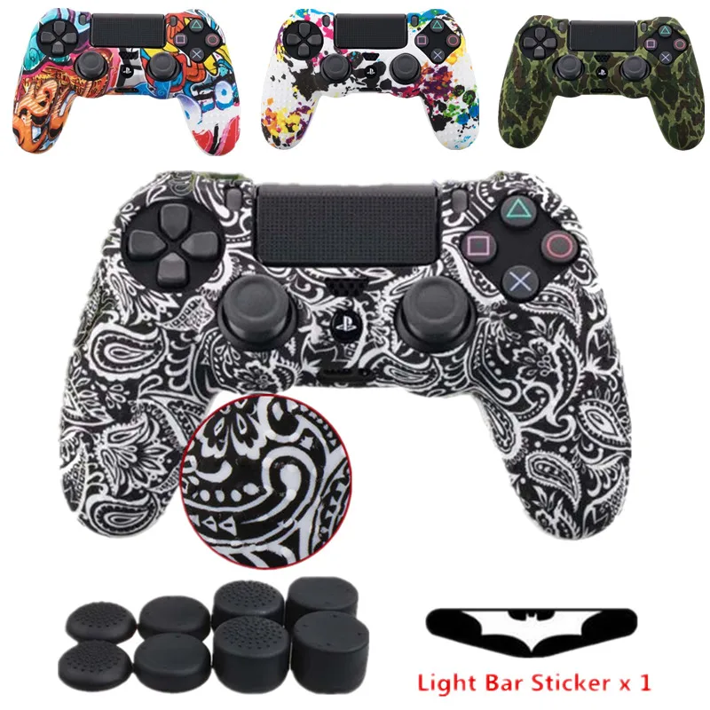 Противоскользящий мягкий силиконовый защитный чехол для SONY Playstation 4 PS4 Pro Slim Controller