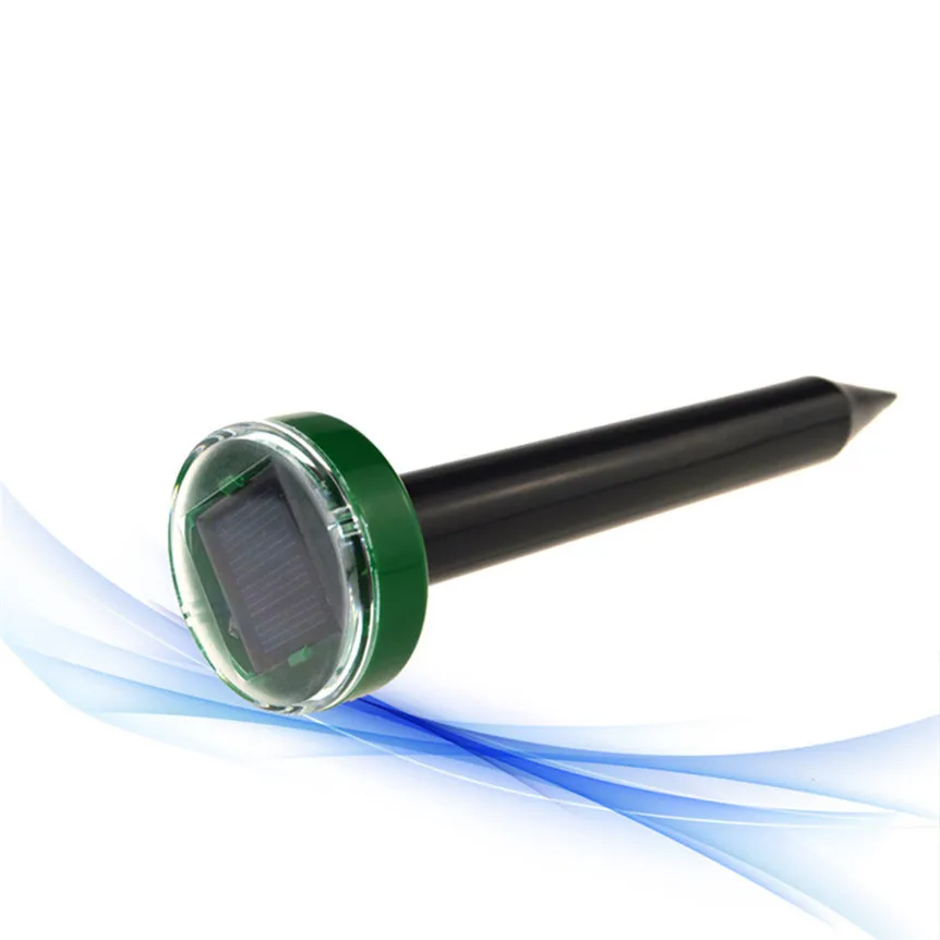 

Mole Repellent Solar Power Ultrasonic Mole Snake Bird Mosquito Mouse Ultrasonic Pest Repeller Control Garden Yard dropship JL20