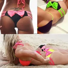 Summer style 2018 swimsuit bow bikini bottom cute Swimwear brand biquini bikinis Beach suit women usa
