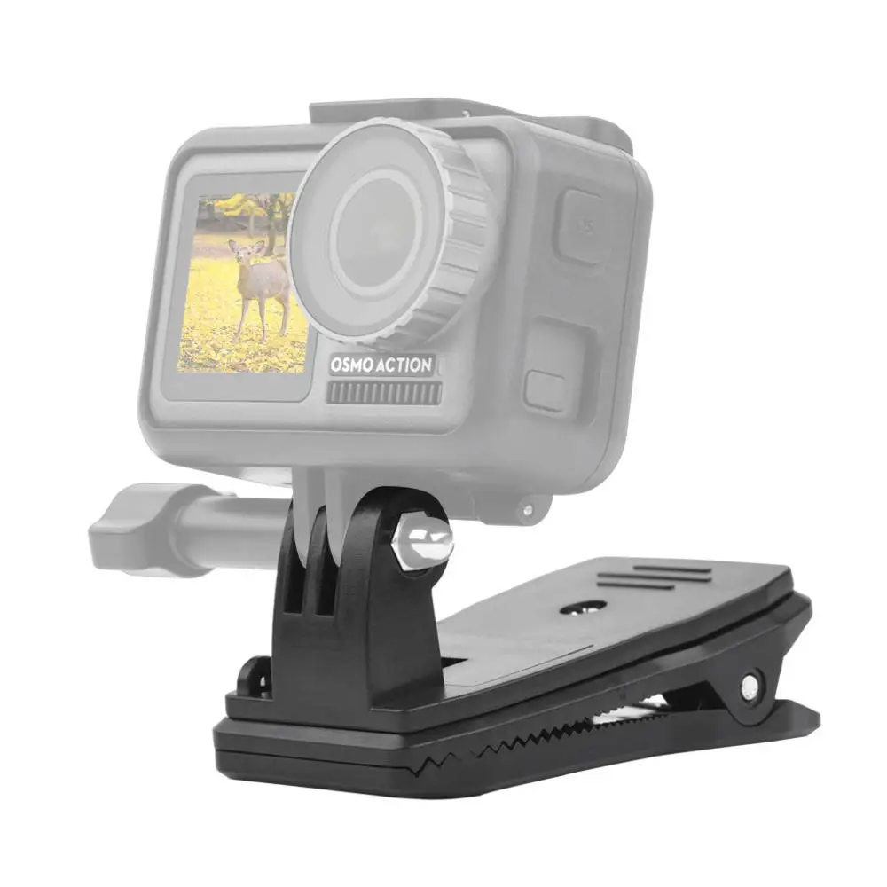

Quik Release Backpack Clip For DJI Osmo Action Accessories Fast Clip Mount for GoPro Hero 7 6 5 xiaoyi YI 4K SJCAM SJ4000 wifi