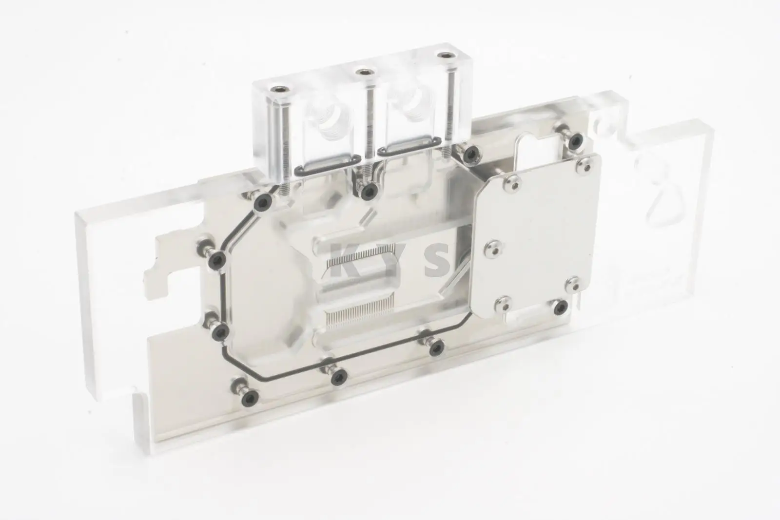 

Bykski A-R290X-X R9 290X R290 VGA Water Cooling Block Full Cover Transparent Top with Backplate Lengthen Version