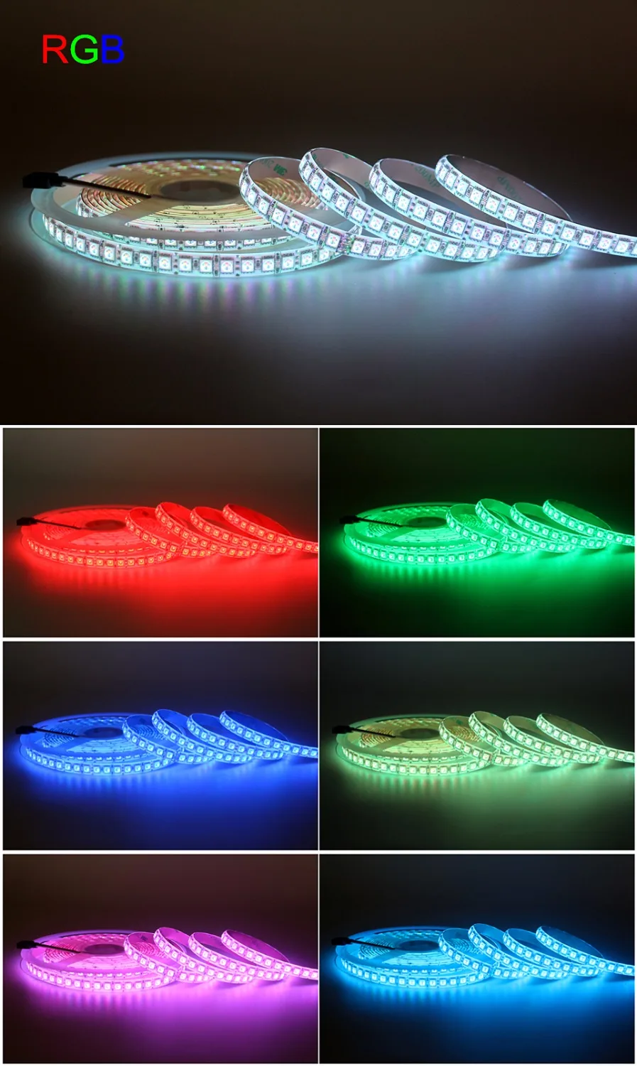 5 м 5050 SMD 300 600 светодиодов Гибкая светодиодная лента 12 в 60 120 светодиодов/м не