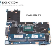 NOKOTION для материнской платы ноутбука hp probook 430 G2 SR1EN i3-4030U cpu ZPM30 LA-B171P 768215-601 768215-001 основная плата