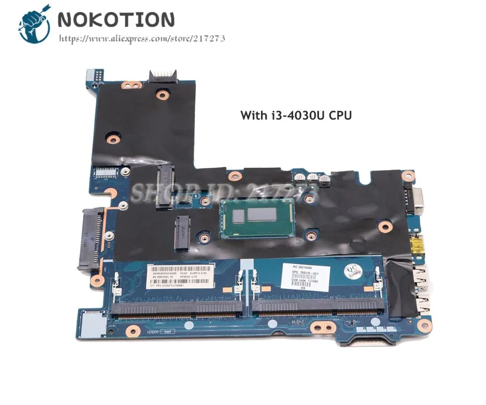 NOKOTION ل HP probook 430 G2 اللوحة المحمول SR1EN i3-4030U CPU ZPM30 LA-B171P 768215-601 768215-001 الرئيسي مجلس