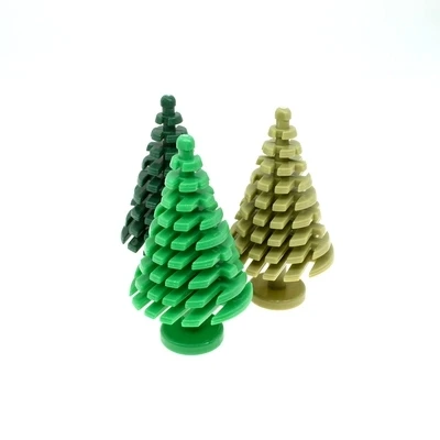 LegoINGlys Military Tree MOC Building Blocks Green Plant Mini Christmas Trees DIY Brick Compatible With LegoINGlys Toys For Chil