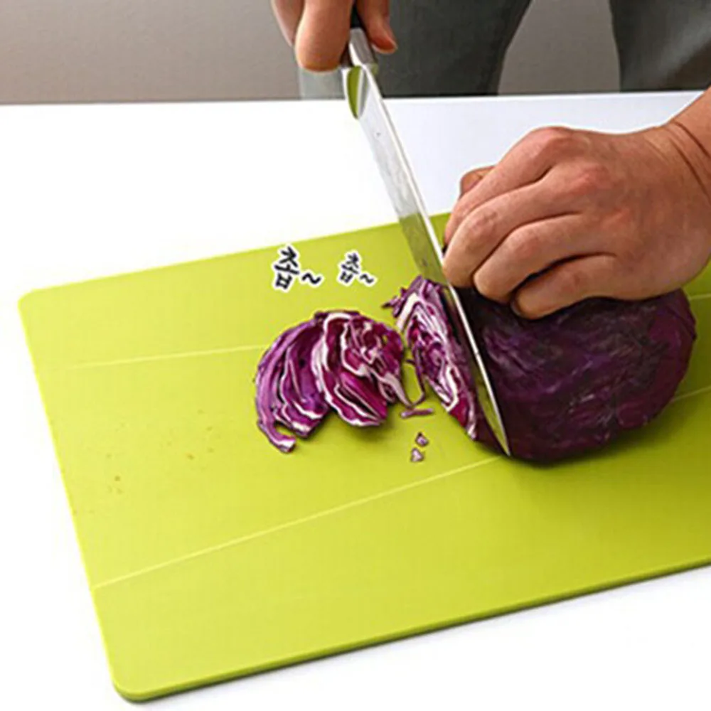 Creative Flexible Plastic Chopping Cutting Board Mat for Kitchen