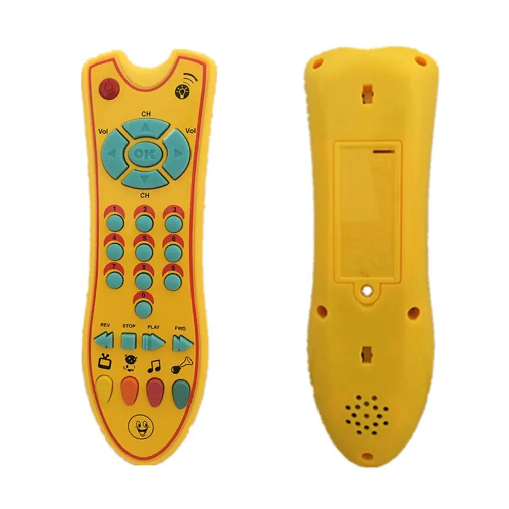 Детские музыкальные игрушки мобильный телефон ТВ пульт дистанционного управления Ранние развивающие игрушки электрические номера пульт
