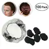 100pcs Nylon Hairnets Black Color Invisible Soft Elastic Lines Hair Net For Dancing Sporting Hair Net Wigs Weaving - Black ► Photo 1/6