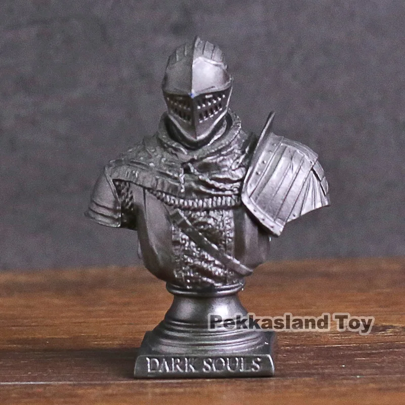 

Dark Souls Black Knight Bust Mini PVC Statue Figure Collectible Model Toy