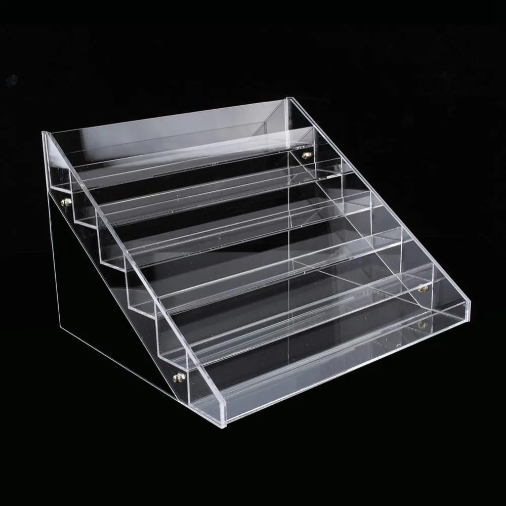 

1Pc Multi-layer Rack Acrylic Clear Nail Polish Makeup Organizer Storage Rack Cosmetic Varnish Display Stand Holder Manicure Tool