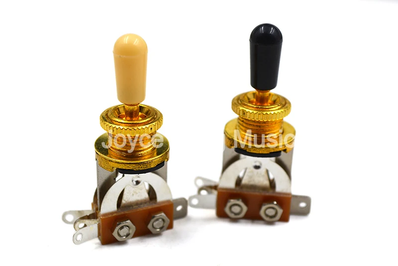 Niko Gold Plated 3 Way Selector LP Electric Guitar Pickup Switches
