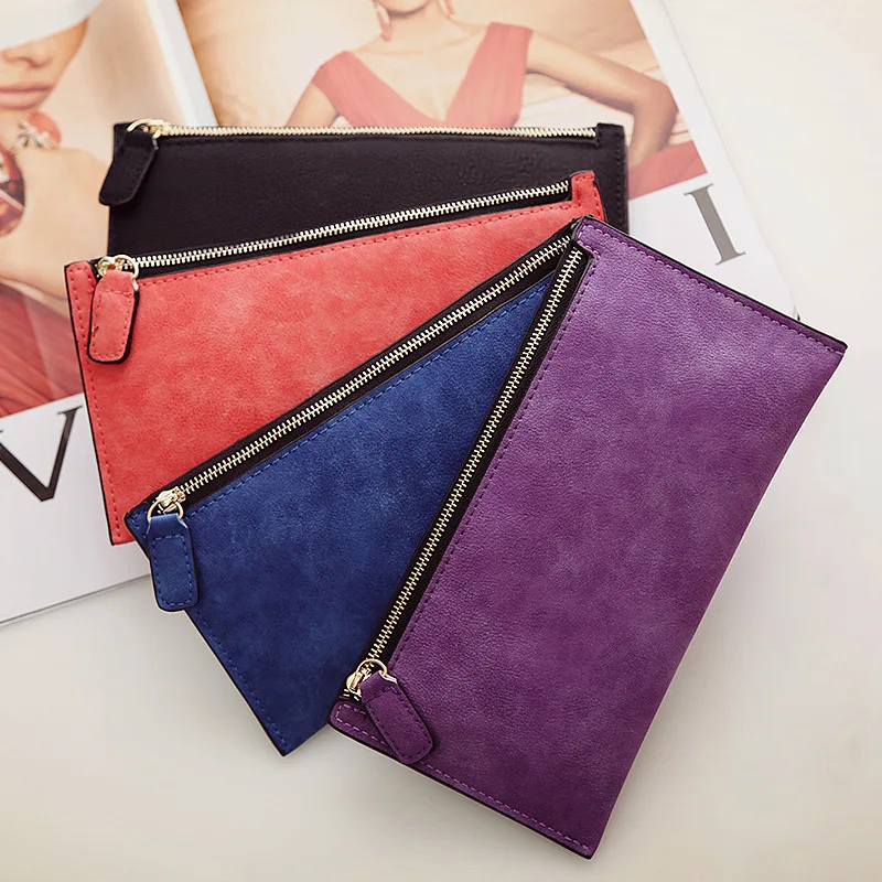 Cheap Women Wallets Fashion Thin Wallet Women Luxury Brand Portable