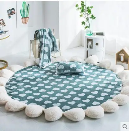 

Round Carpet 3D Print Earth Planet Soft Carpets Anti-slip Rugs 145cm Computer Chair Mat Floor Mat for Kids Room Home Decor