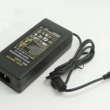 50 шт высококачественные IC решения AC 100 V-240 V DC 24 V 5A импульсного источника питания, 120 Вт светодиодный адаптер переменного тока, DC 5,5*2,1-2,5 мм