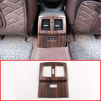

Pine Wood Grain ABS Rear Air Conditioning Vent Frame Trim For BMW X1 F48 2016-19 TYPE For BMW X2 F47 2018-2019 Car Accessories
