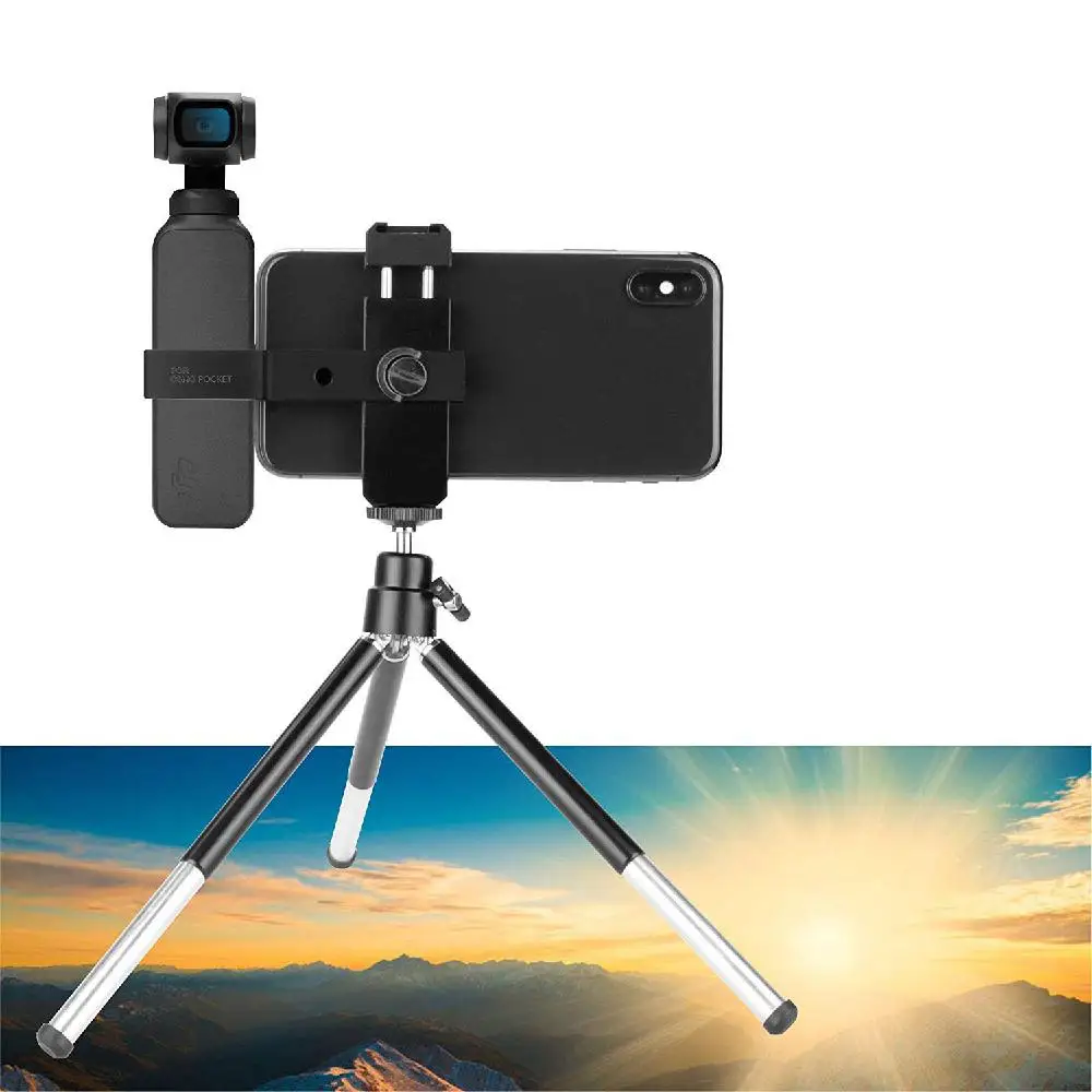 

Yfashion For DJI Osmo Pocket Camera Gimbal Tripod Bracket Mount Phone Holder Accessory