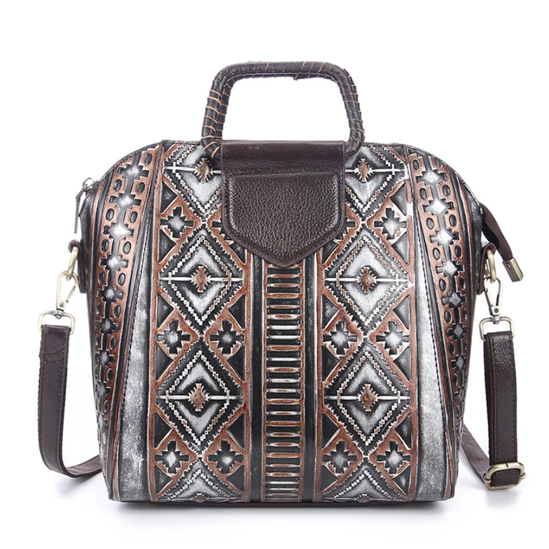 Сумка мессенджер Женская натуральная кожа с тиснением|fashion handbag|handbags fashionhandbag styles |