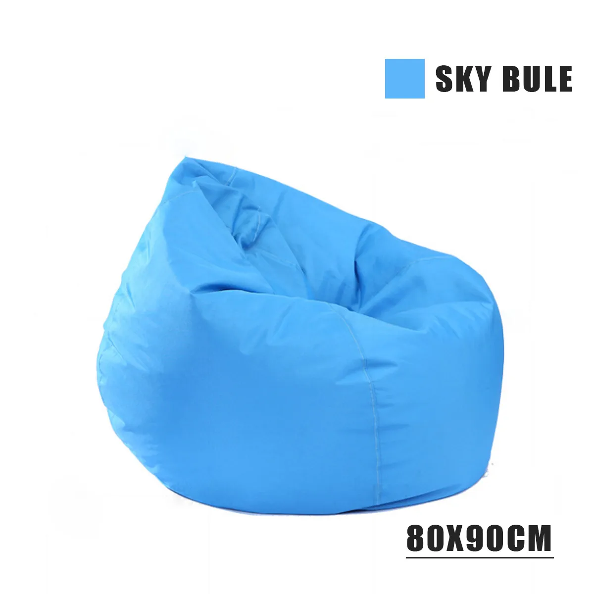 80x90 см ленивый BeanBag чехлы для диванов стулья без наполнителя льняная ткань шезлонг кресло мешок пуф слоеного дивана татами гостиной