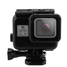 Водонепроницаемый чехол elistoooop для GoPro Hero 6 5, черный чехол для экшн-камеры для подводного плавания, крепление для Go Pro 6 5, аксессуары