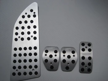 

TTCR-II Car Accessories Accelerator Gas Brake Foot Rest Clutc AT/MT Pedal Pad For Citroen C4 2009-2015 Pedals Pad Stickers