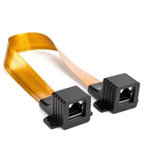 Window--Doors Length 30cm 2pcs/Lot Feed-Through-Cable Cat6 Premium-Flat-Cat5 Rj45