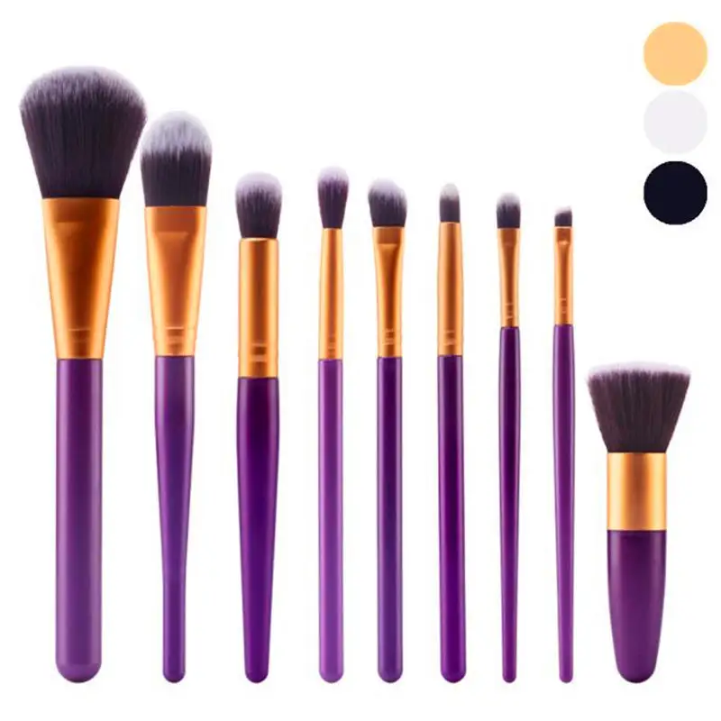 maquiagem New listing 9Pcs Cosmetic Brush Makeup Brush Sets Kits Tools