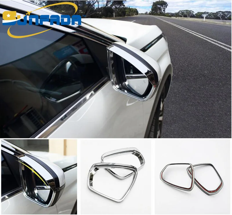 Car Rearview Mirror Rain Shade Rainproof Blades Car Back Mirror Eyebrow