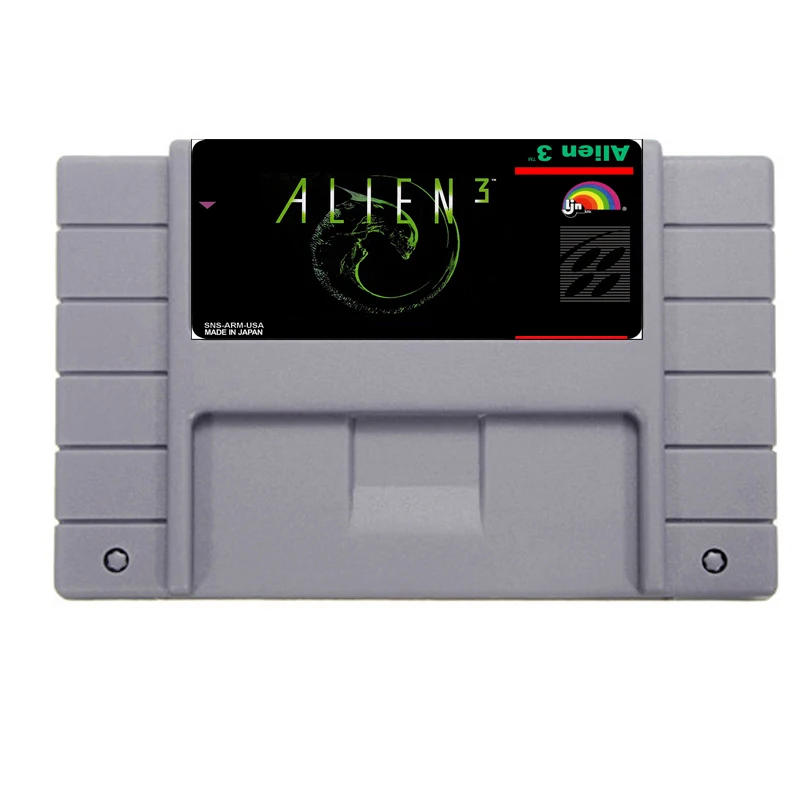 Лидер продаж Alien 3 карточная игра для 46 Булавки 16 бит NTSC игры | Электроника
