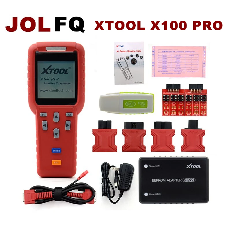 

Xtool X100 Pro Auto Key Programmer ECM Reset ECU Immobilizer X100pro Immobilizer Programming Diagnostic Tool Free Update Online