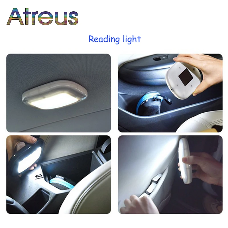 

12V DIY Car LED reading light Trunk ceiling lamp for Toyota Corolla RAV4 Subaru XV Chevrolet Cruze Aveo sail Saab Dacia Duster