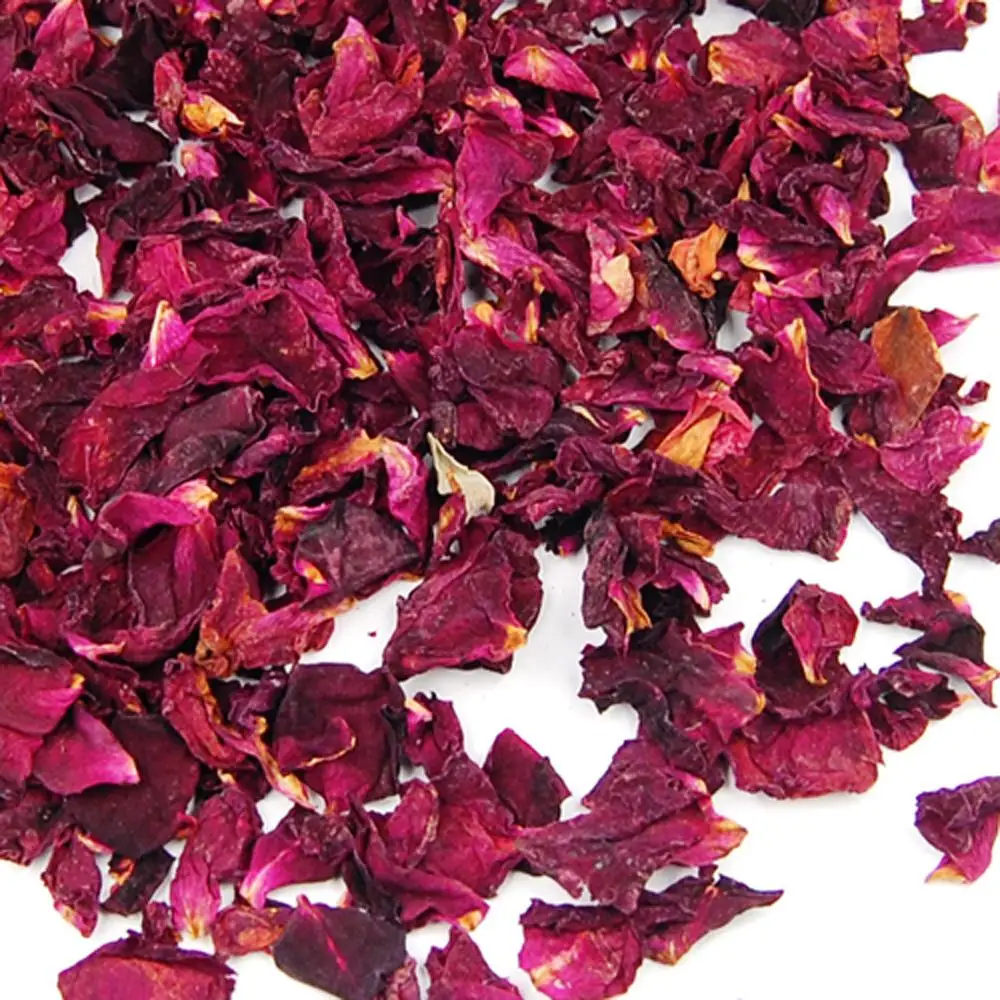 

Bag of Fragrance Dried Rose Petals Flowers Natural Wedding Table Confetti Pot