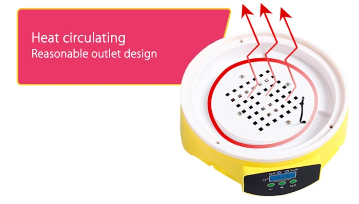 HHD Automatic Digital 7 Eggs Incubator for Duck Bird Chicken Egg