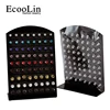 One Card 36Pairs Fashion Stainless Steel Multicolor Rhinestone Stud Earrings Wholesale Women Jewelry Lots LB286 2