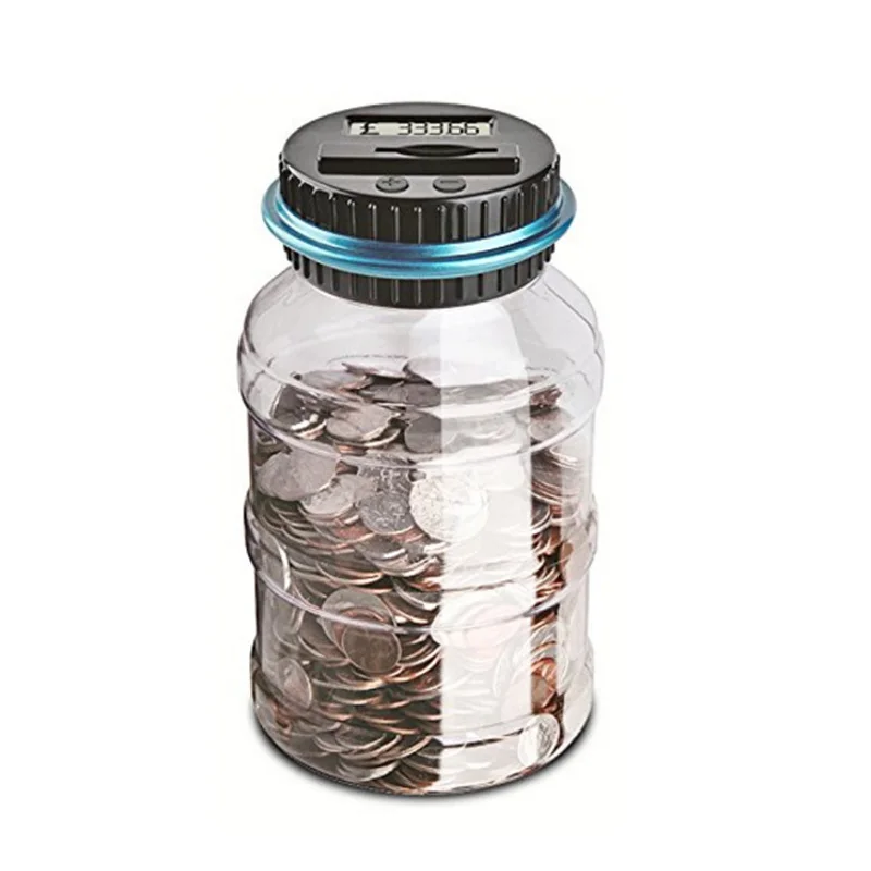 

Piggy Bank Moneybox For Money Saving Box Digital Counting Coin Bank With Electronic LCD Display Coin Box Storage Gift For Child