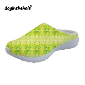 

doginthehole Sport Sandals Green Outdoor Beach Shoes for Women Summer Womens Clogs Water Shoes 2019 Flat Slippers Lightweight
