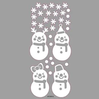 Christmas Glass Door Windows Stickers 8