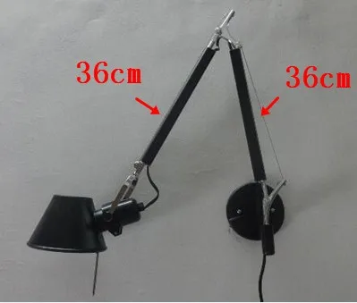 Simple modern Foldable wall lights long swing arm Adjustable Aluminum sconces lamps Telescopic wall lights for bedroom wall lamps for bedroom Wall Lamps