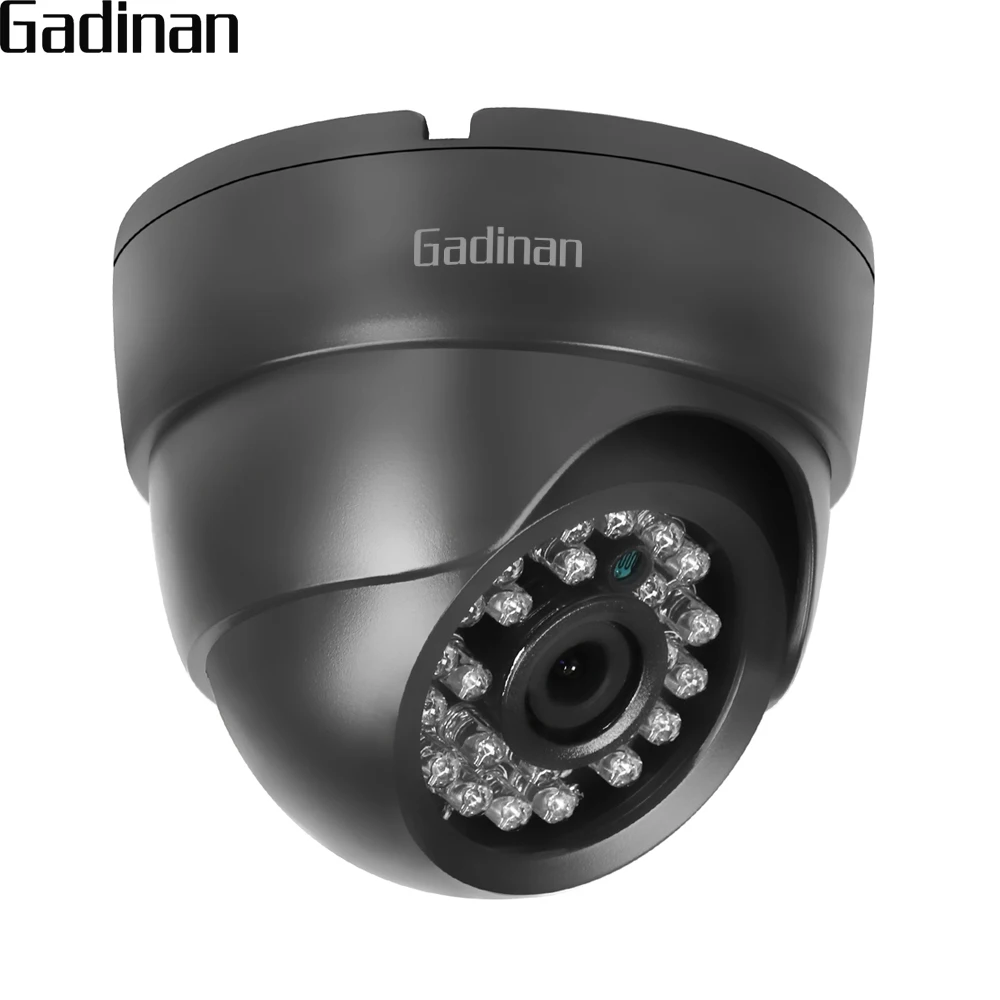 GADINAN 720P 960P 1080P IP камера ONVIF наблюдения CCTV купол 2,8 мм Широкий Угол обнаружения движения RTSP оповещения электронной почты XMEye 48 в POE