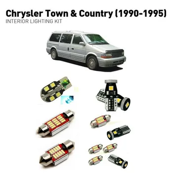 

Led interior lights For Chrysler town country 1990-1995 11pc Led Lights For Cars lighting kit automotive bulbs Canbus